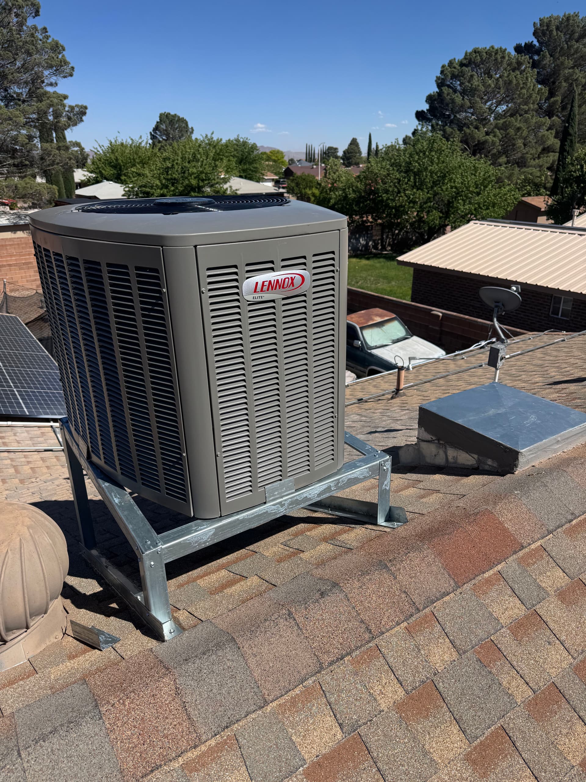 Gallery photos for Evaporative to Refrigerated Air Conversion With Full Lennox System: Image #4