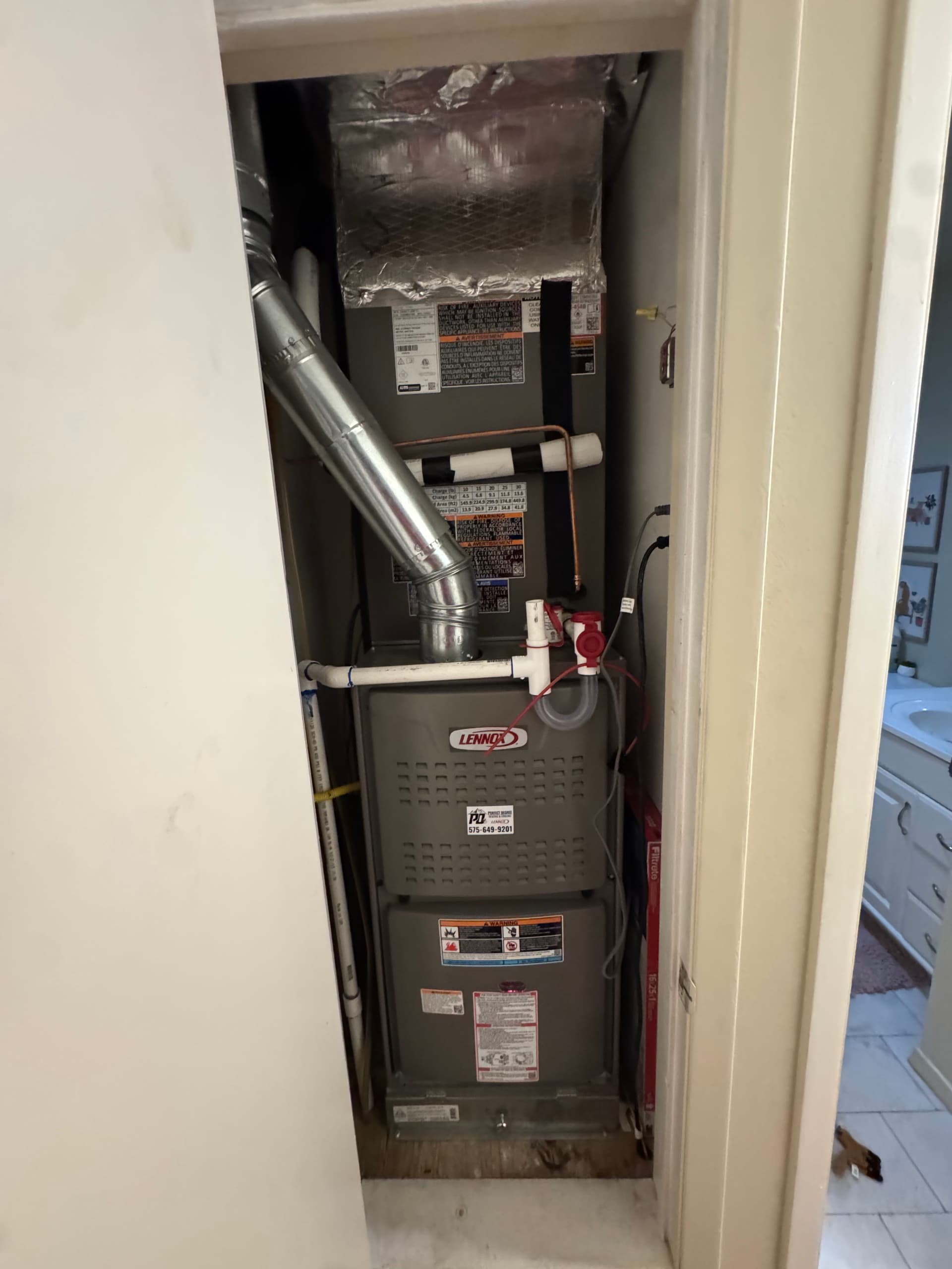 Gallery photos for Lennox 3-Ton Split System Replacement Done Right: Image #2