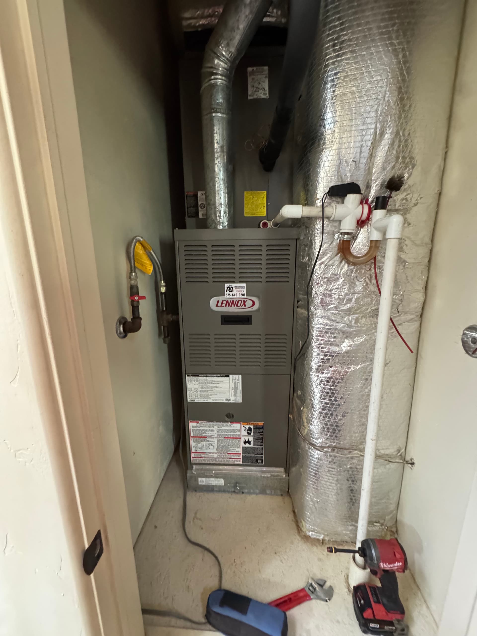 Gallery photos for Lennox 3-Ton Split System Replacement Done Right: Image #1