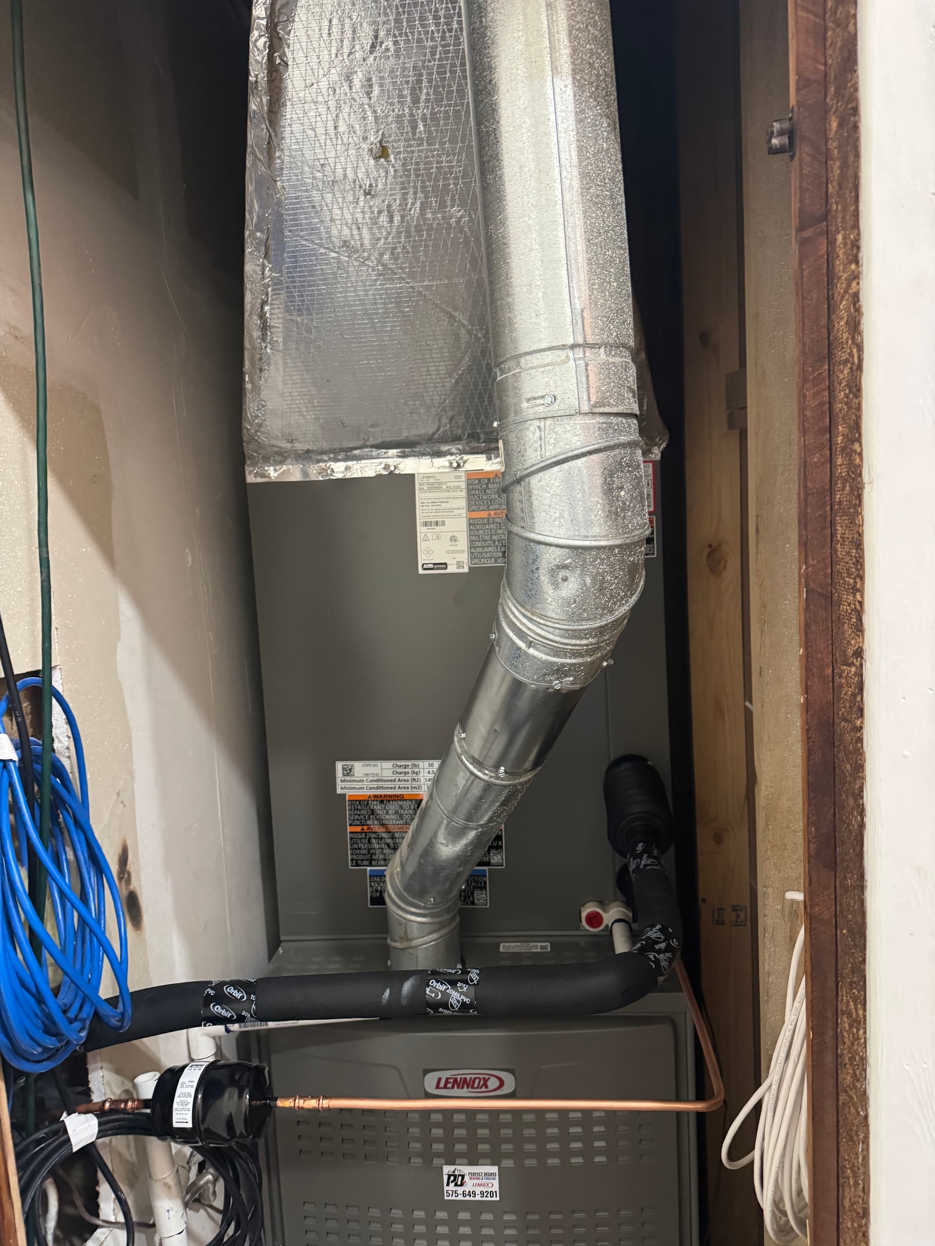 Gallery photos for Lennox 5 Ton Split System Install Done Right: Image #4