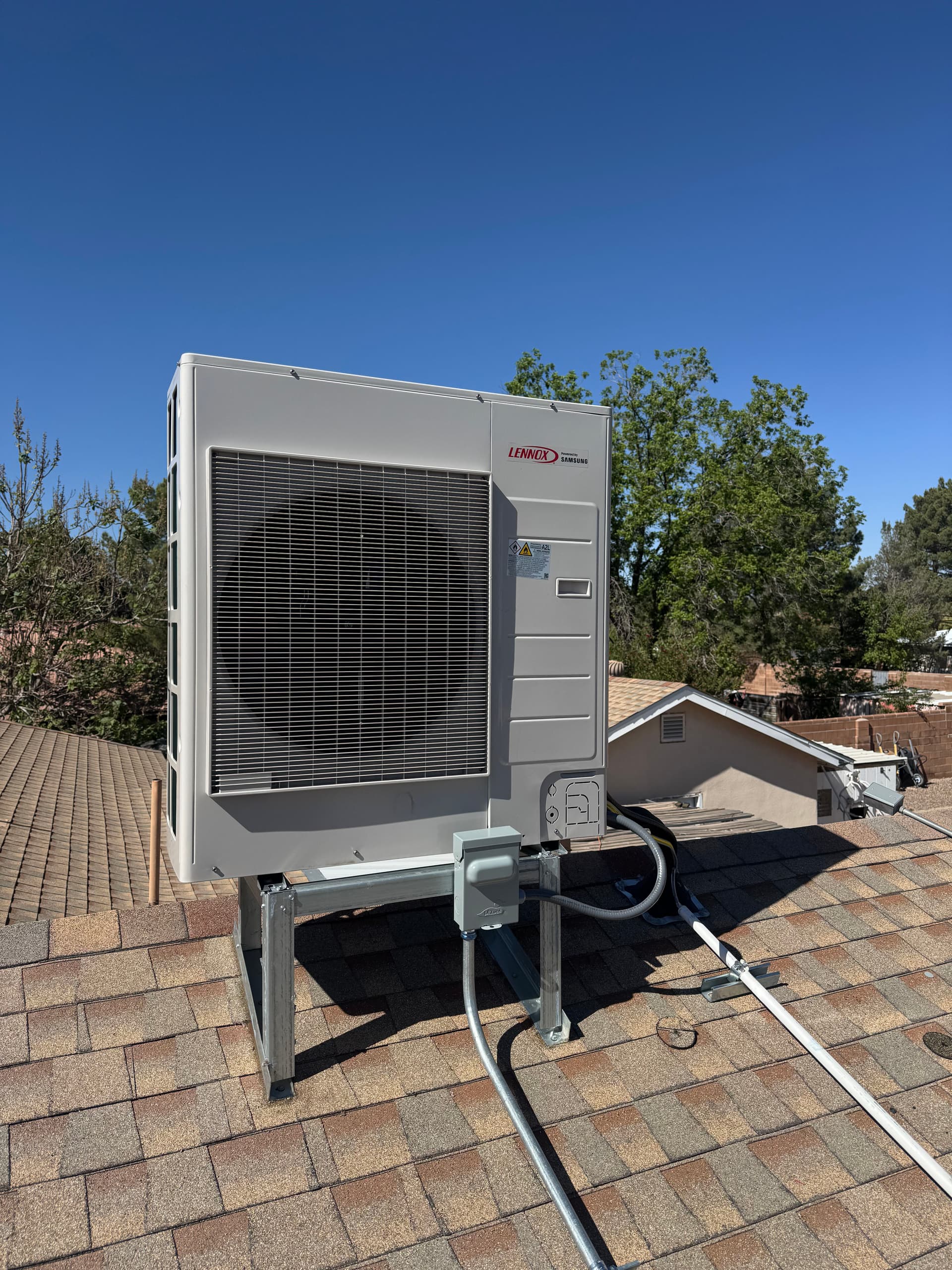 Gallery photos for Evaporative to Refrigerated Air Conversion With Full Lennox System: Image #6