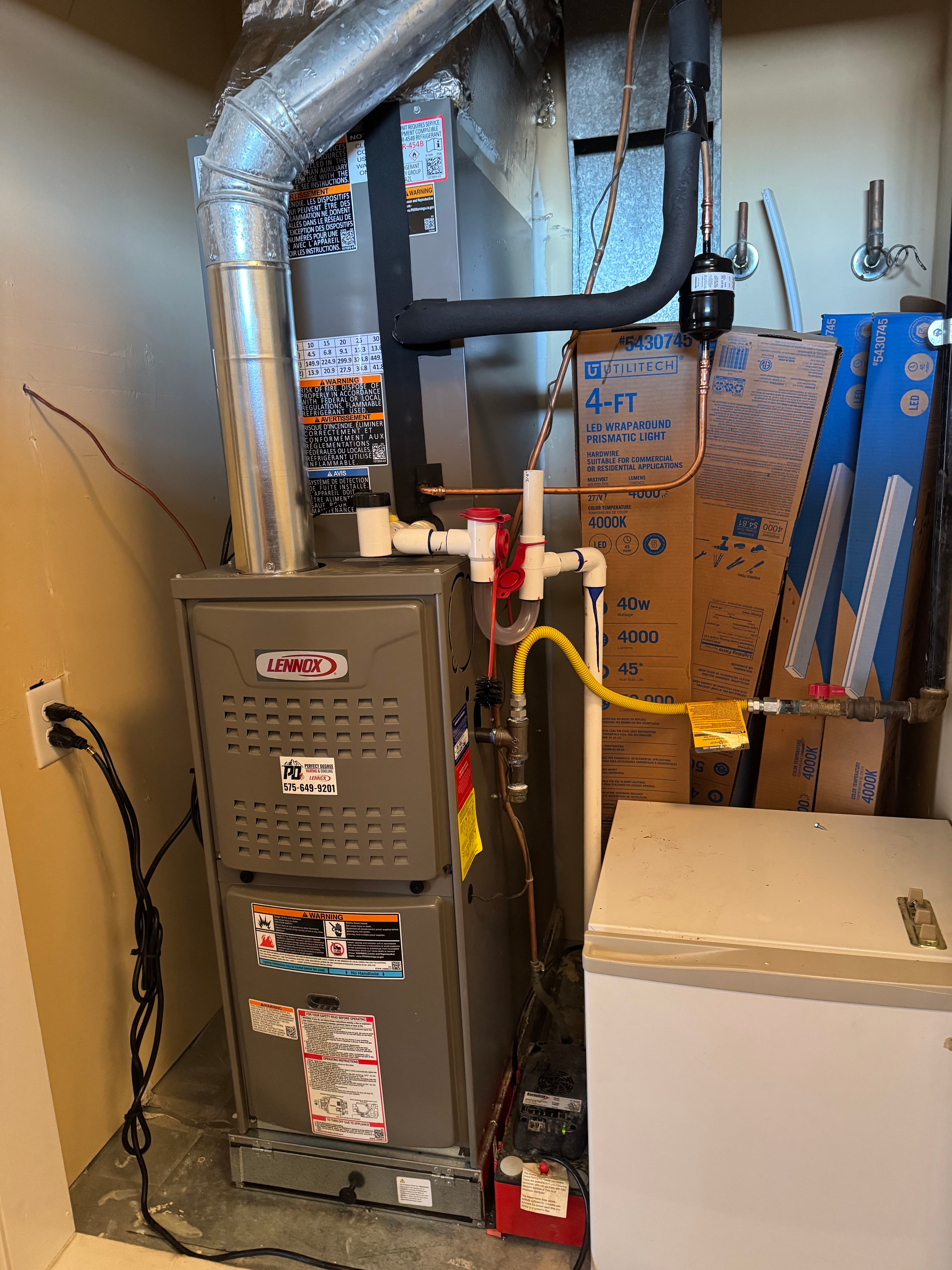 Project Efficient Home Comfort with Lennox 2 Ton Split System Replacement image
