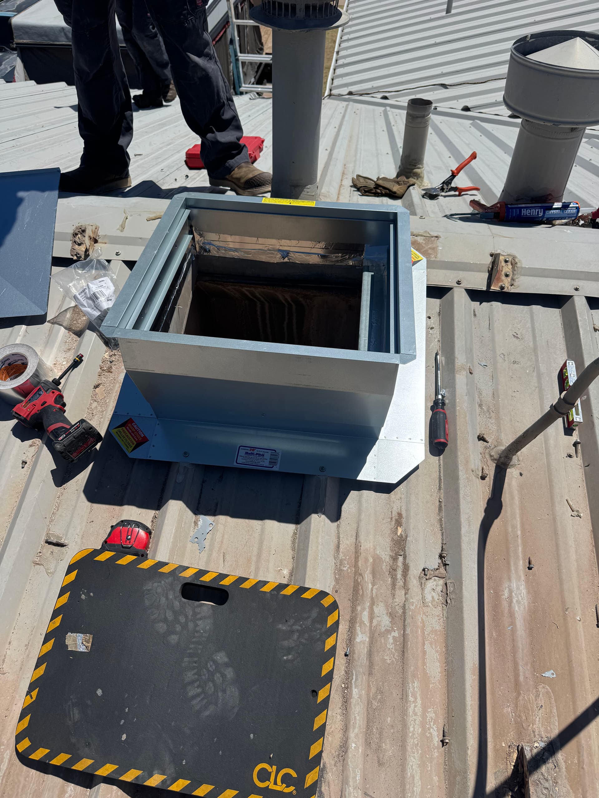 Gallery photos for Evaporative Cooler Roof Jack and Stand Upgrade Done Right: Image #2