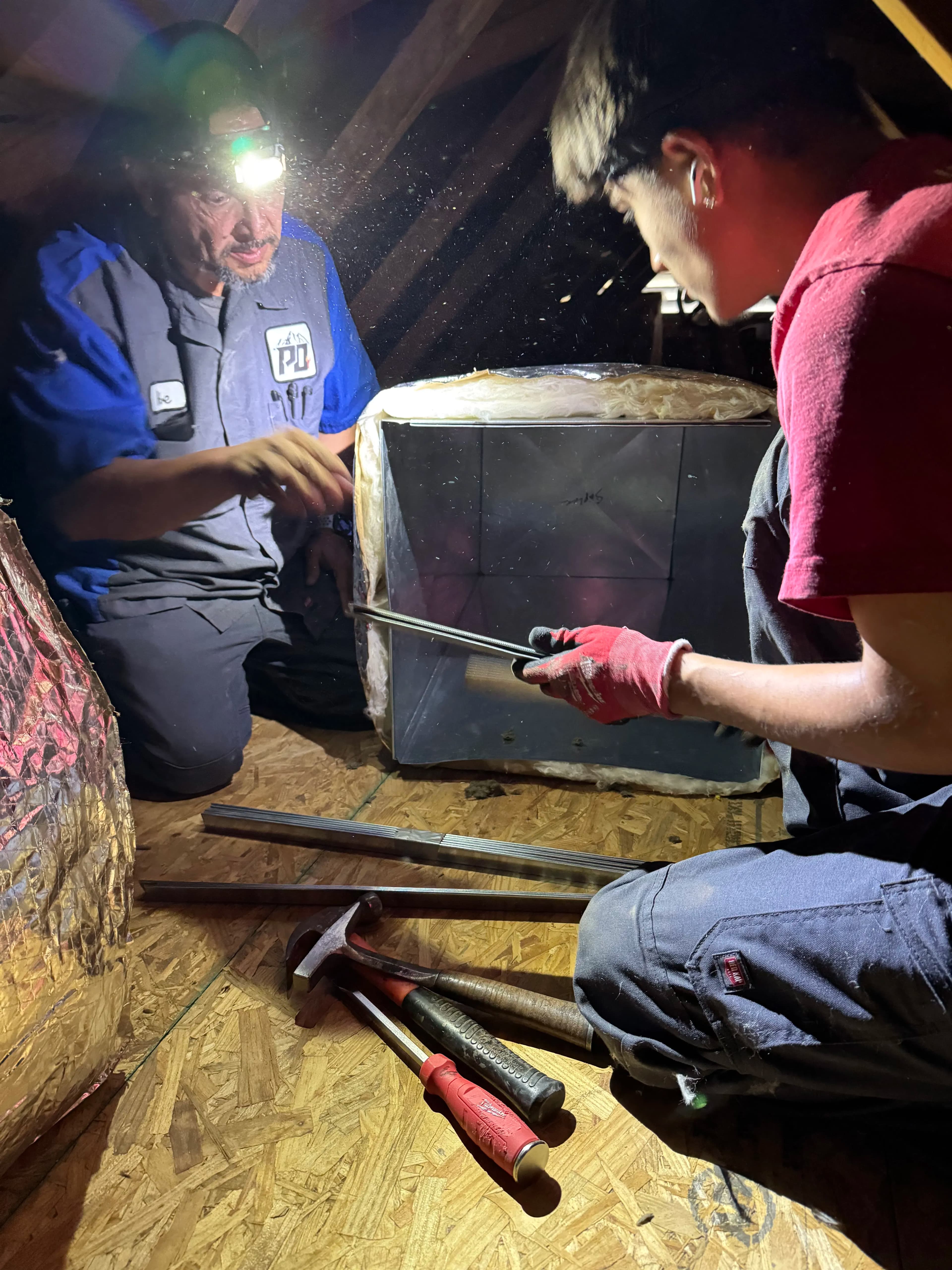 Project Full 5-Ton Heat Pump Split System Install with New Ductwork image