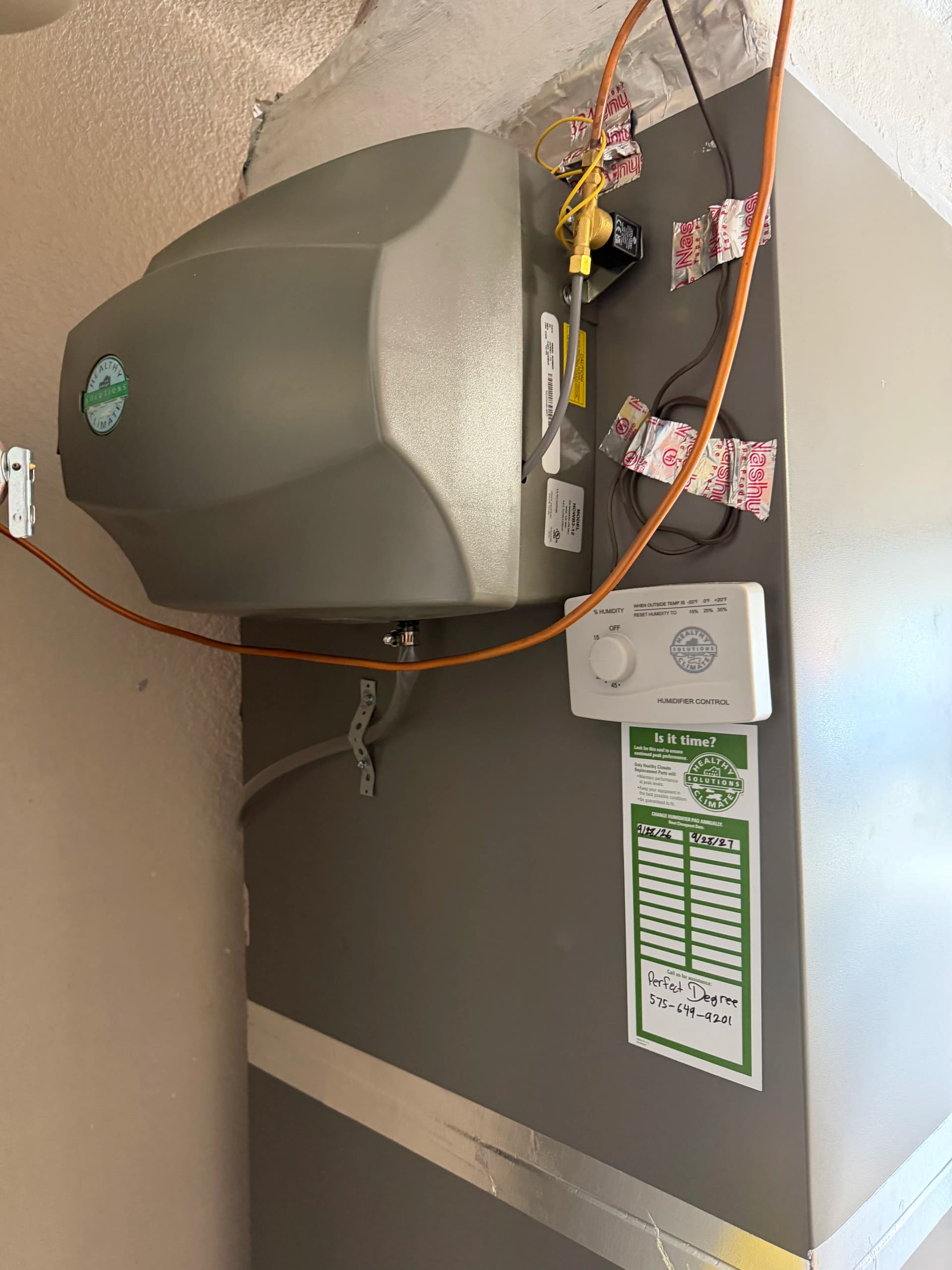 Gallery photos for Lennox 5-Ton Elite Series Split System Install in Las Cruces: Image #3