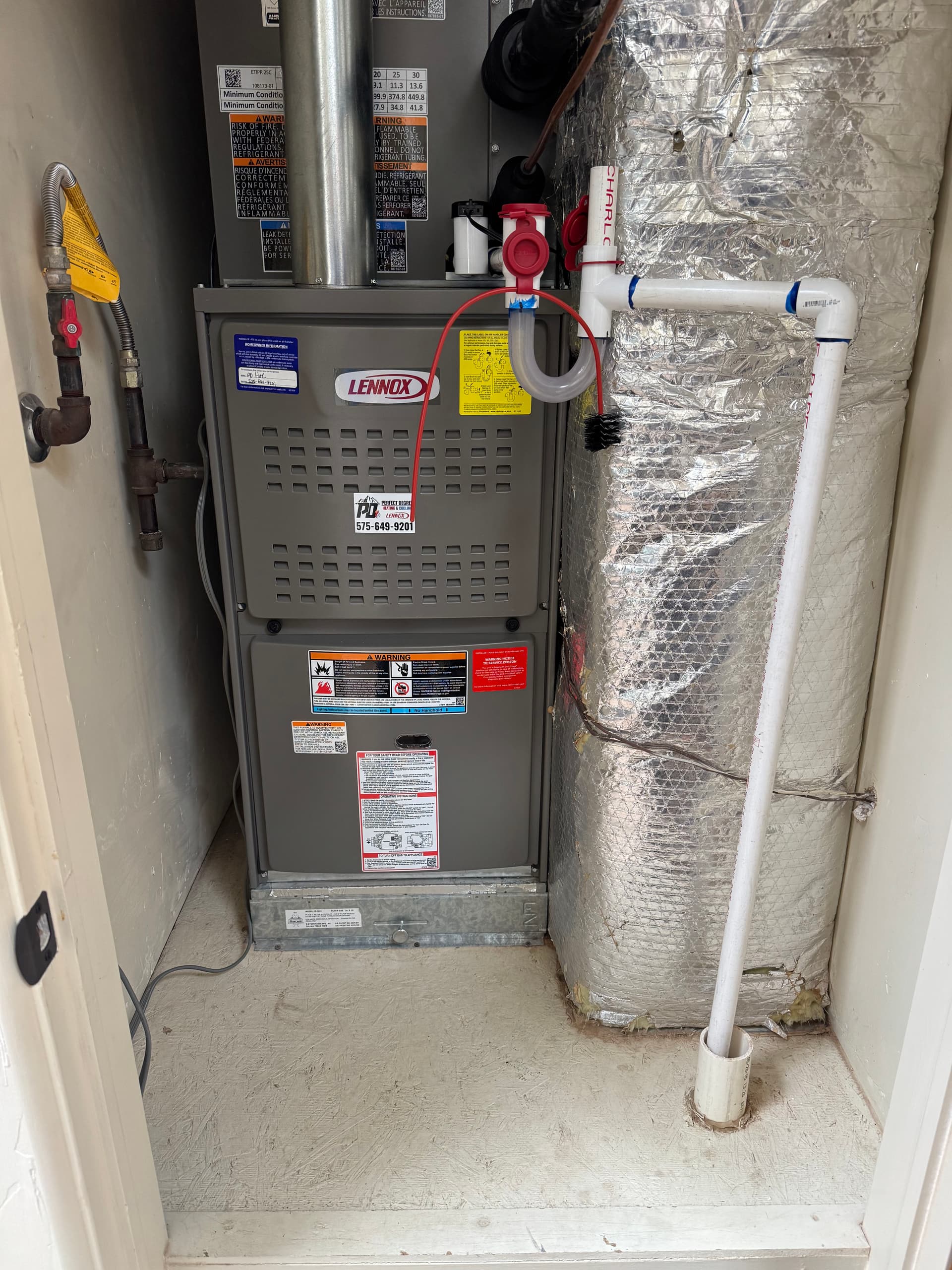 Gallery photos for Lennox 3-Ton Split System Replacement Done Right: Image #3