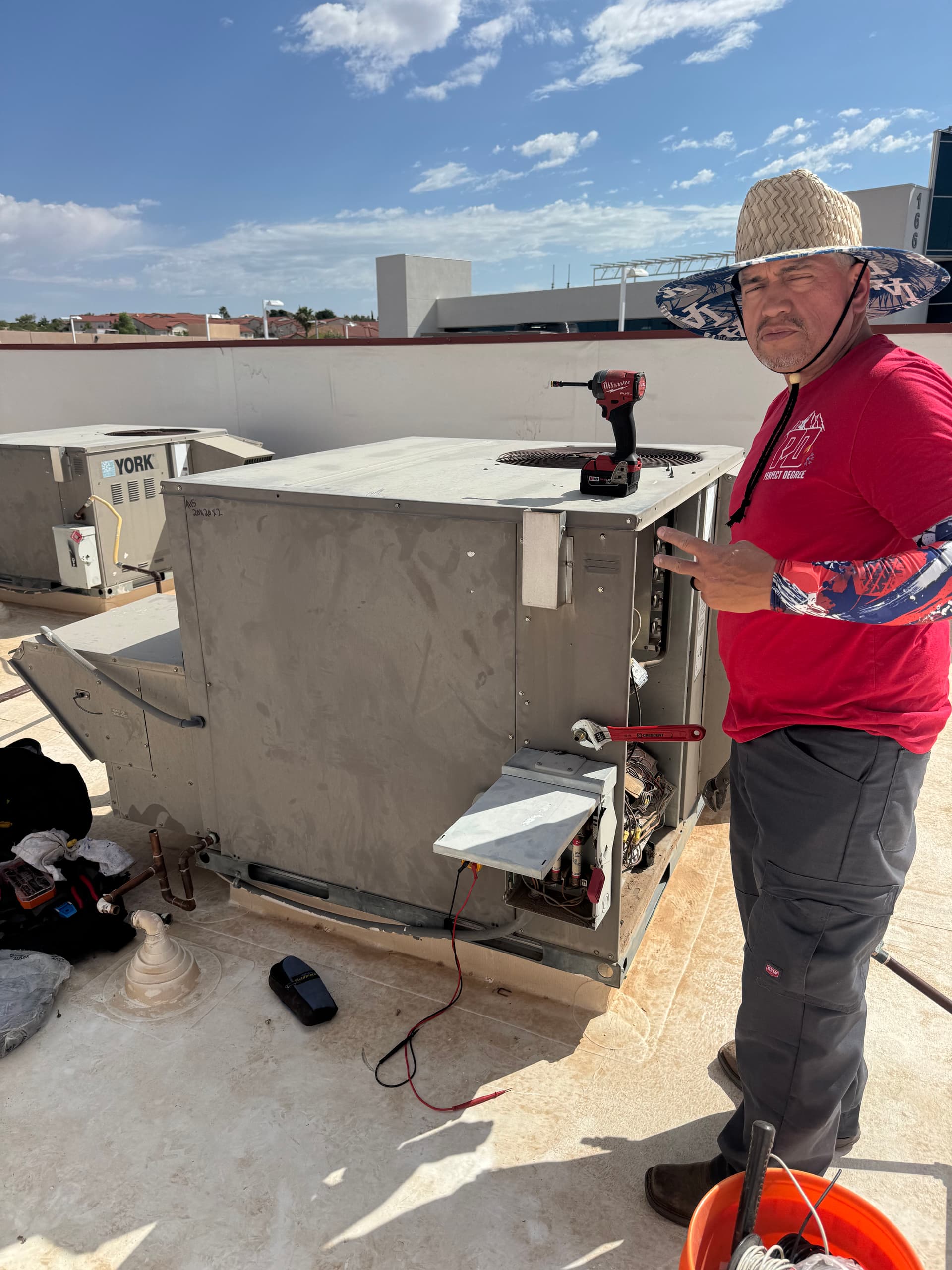 Commercial Lennox Rooftop HVAC Unit Installed and Ready image