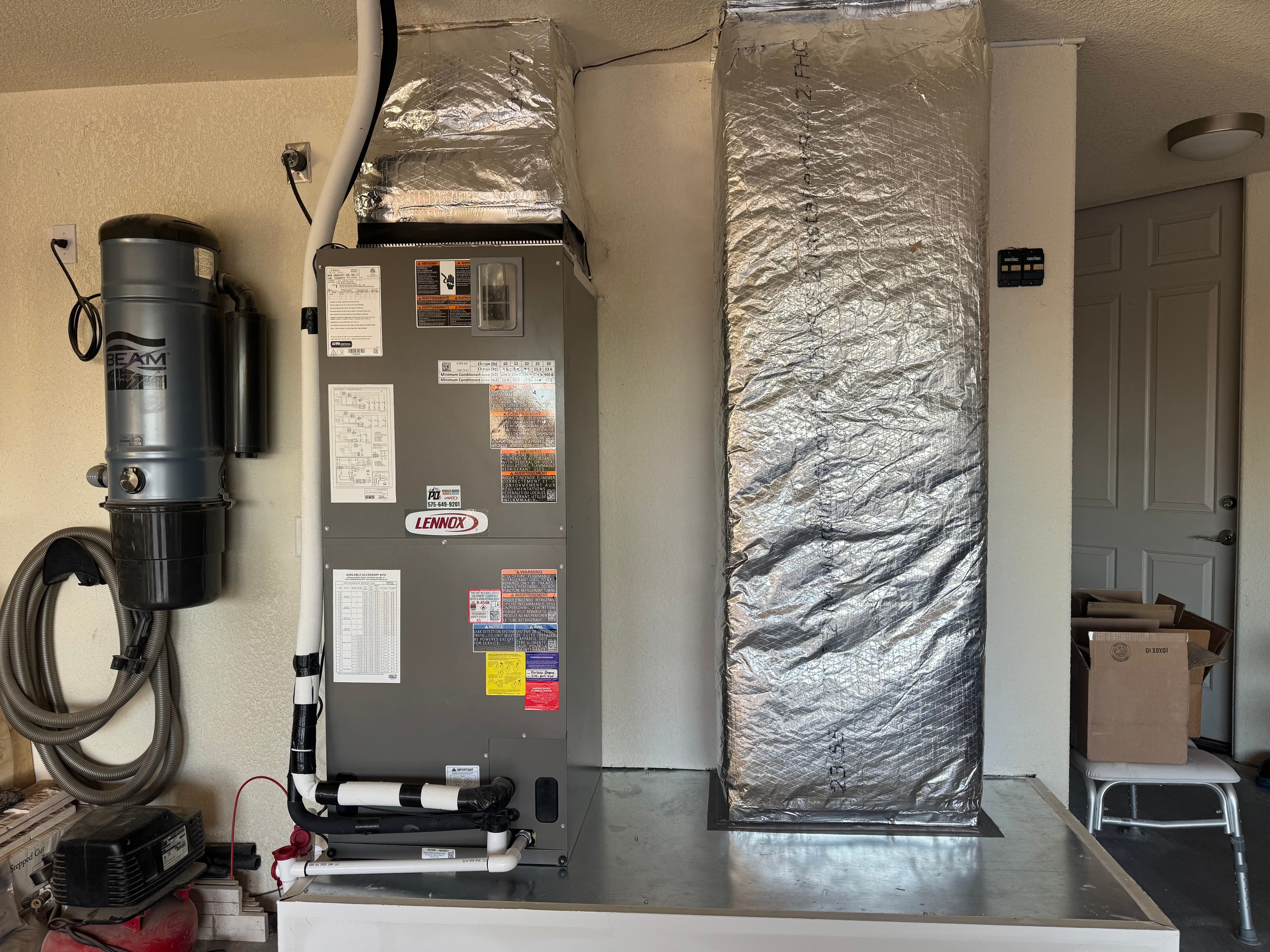 Project Efficient 2-3 Ton Heat Pump Split System Installation image