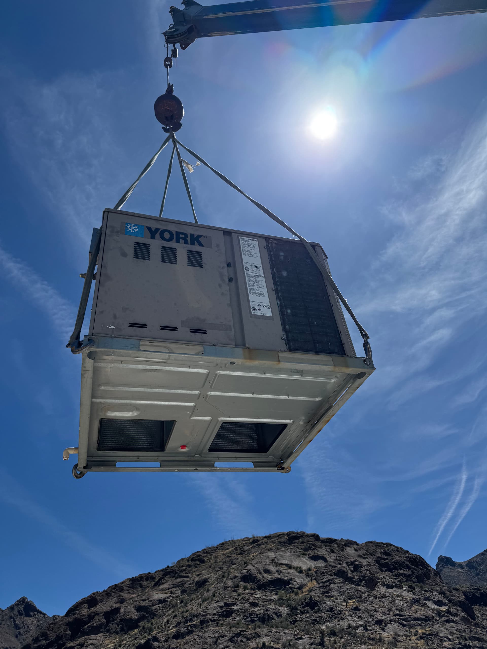 Gallery photos for Rooftop HVAC Swap - Old York Out, New Lennox Package Unit In: Image #1