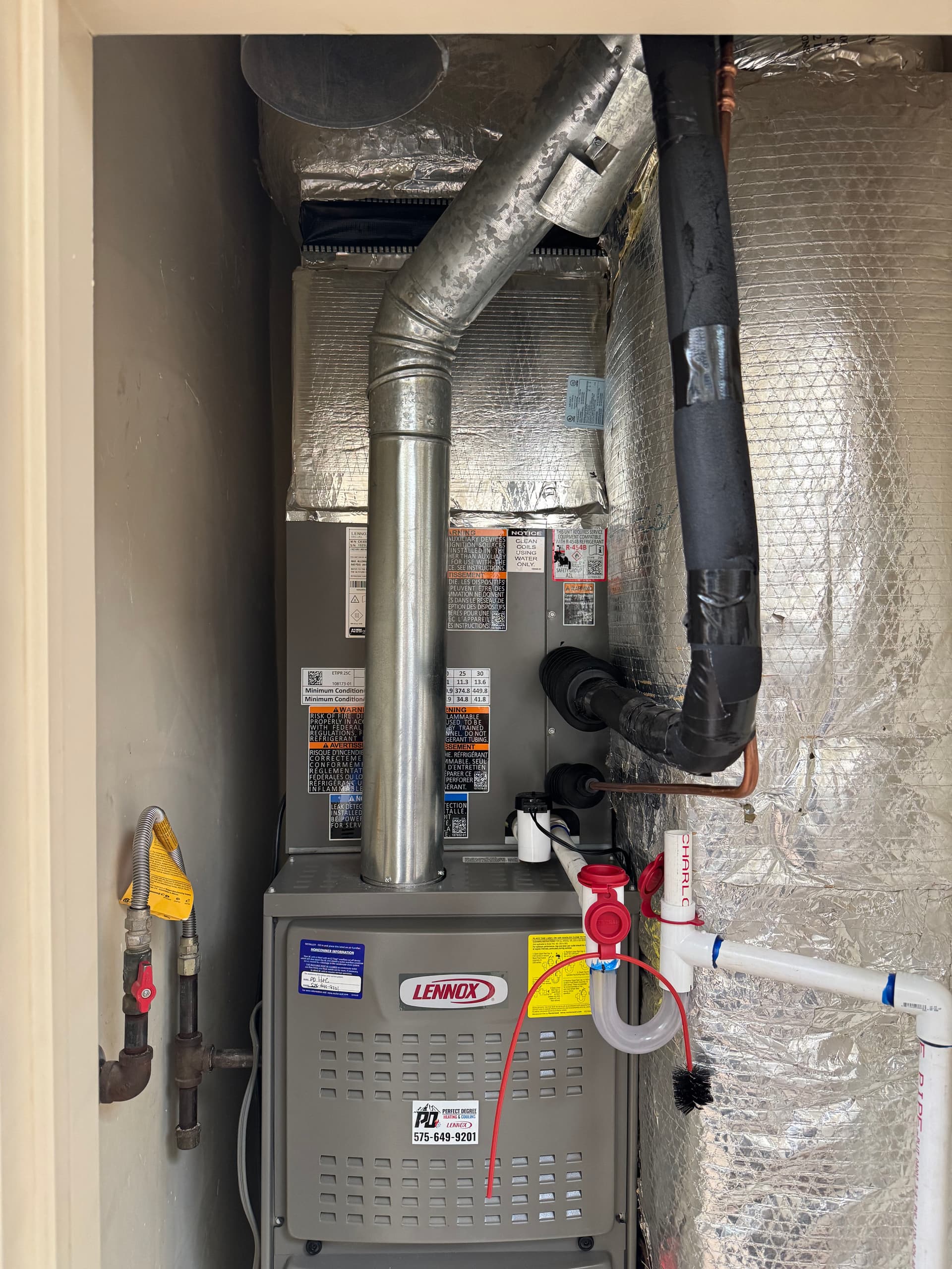 Gallery photos for Lennox 3-Ton Split System Replacement Done Right: Image #2