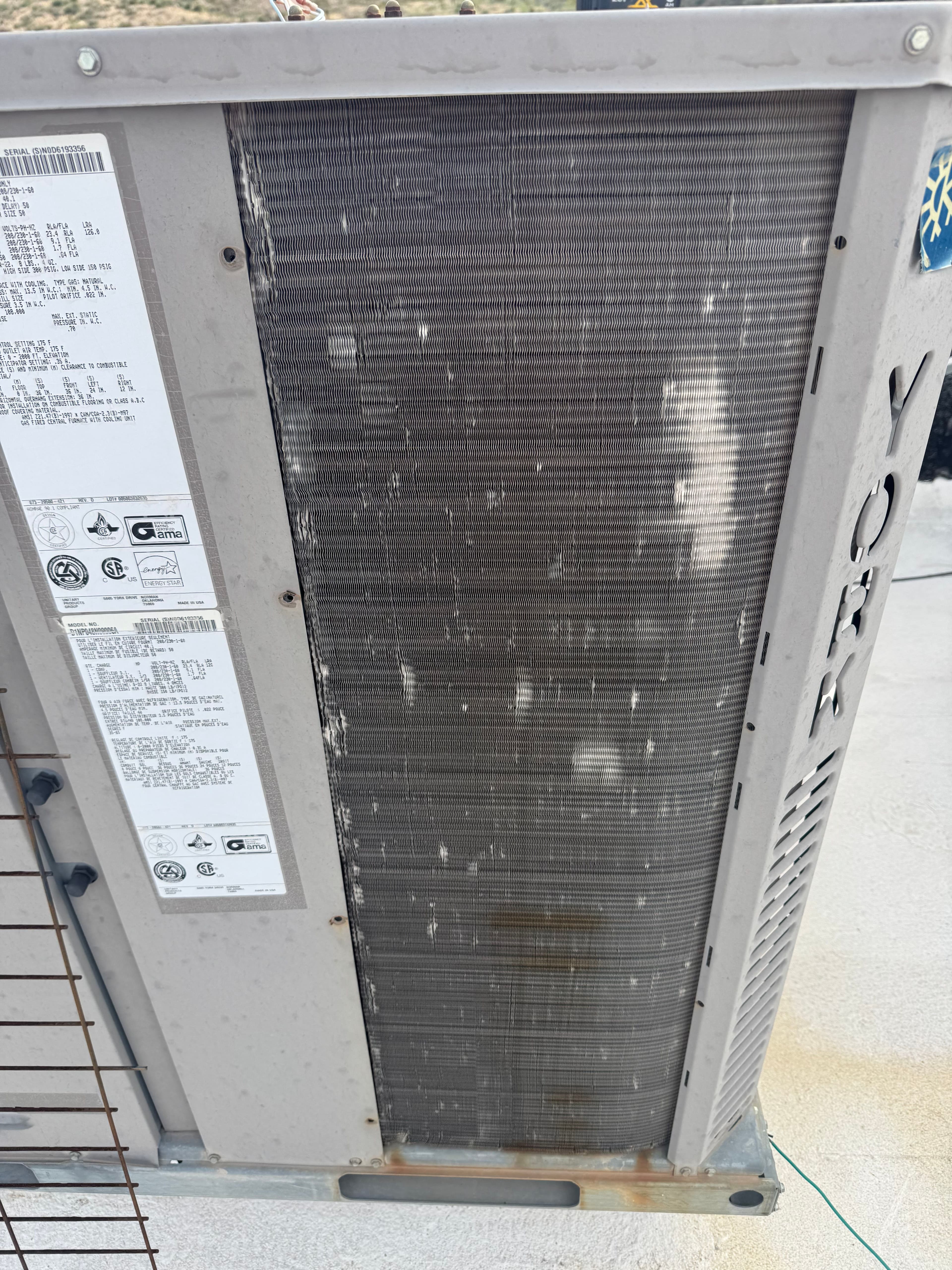 Project Hail Damaged AC Fins Combed Out for Better Airflow image