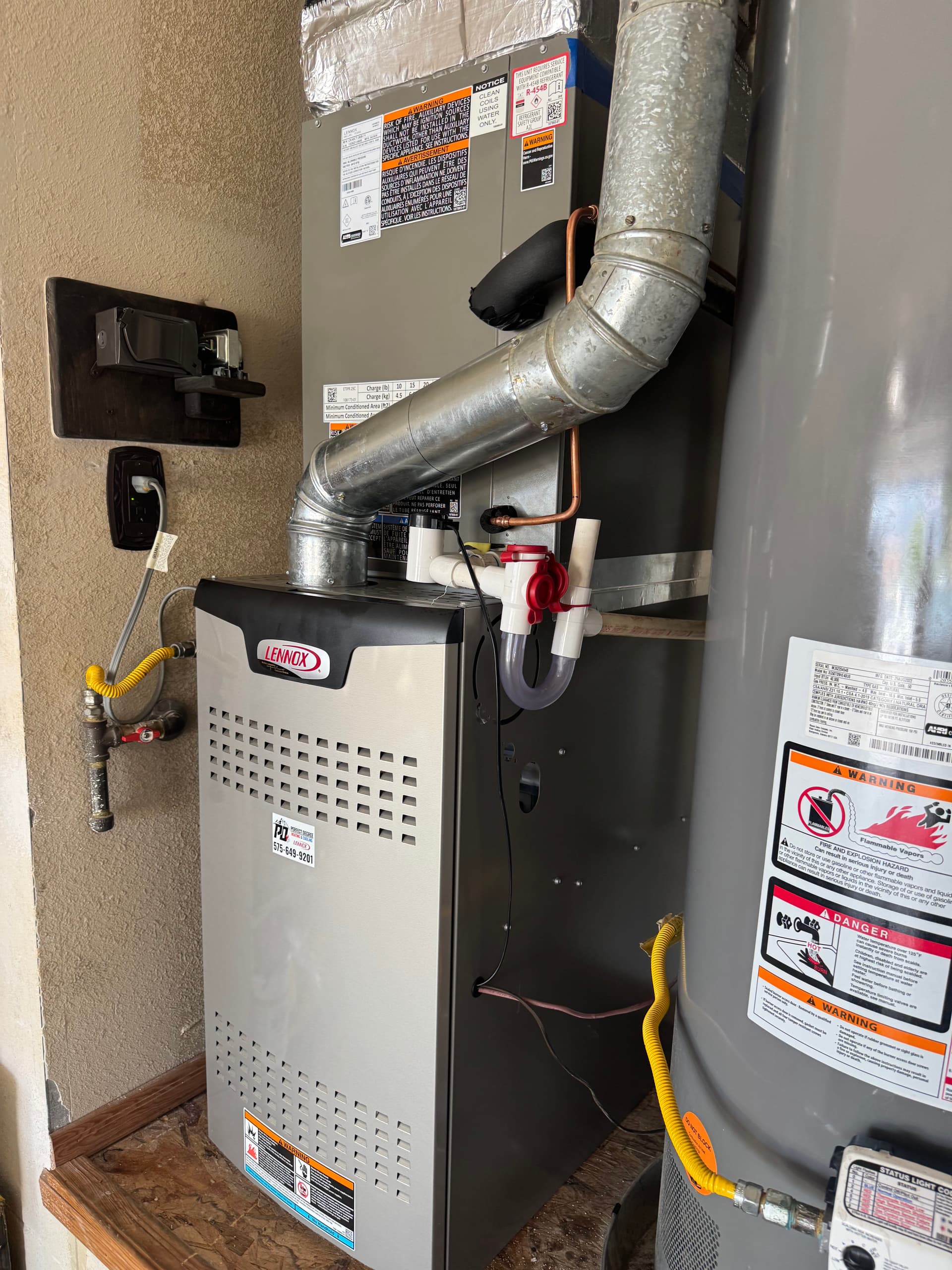 Gallery photos for Lennox 3-Ton 25 SEER Split System Replacement Done Right: Image #3