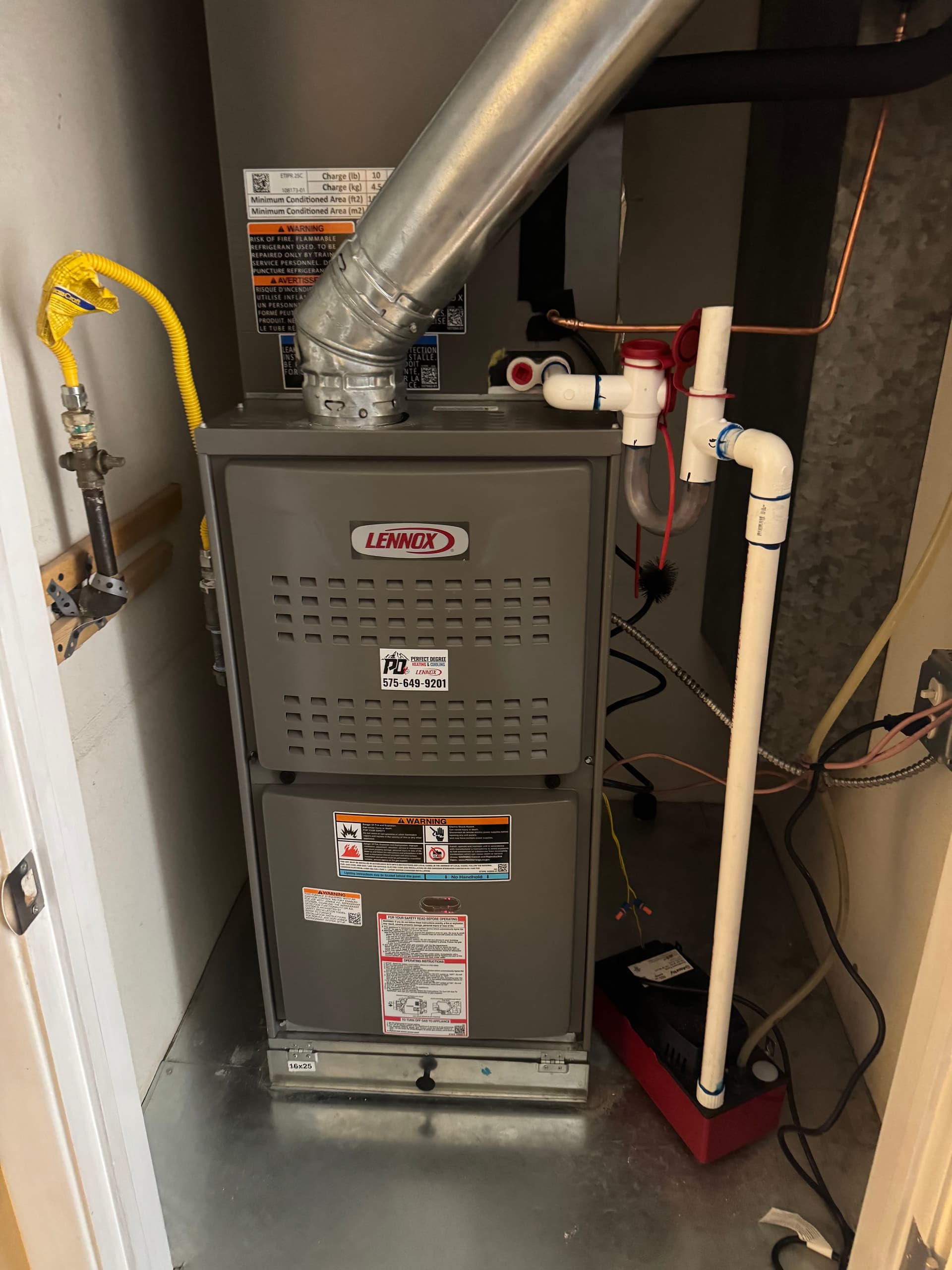 Gallery photos for Lennox 4-Ton Split System Replacement Done Right: Image #4