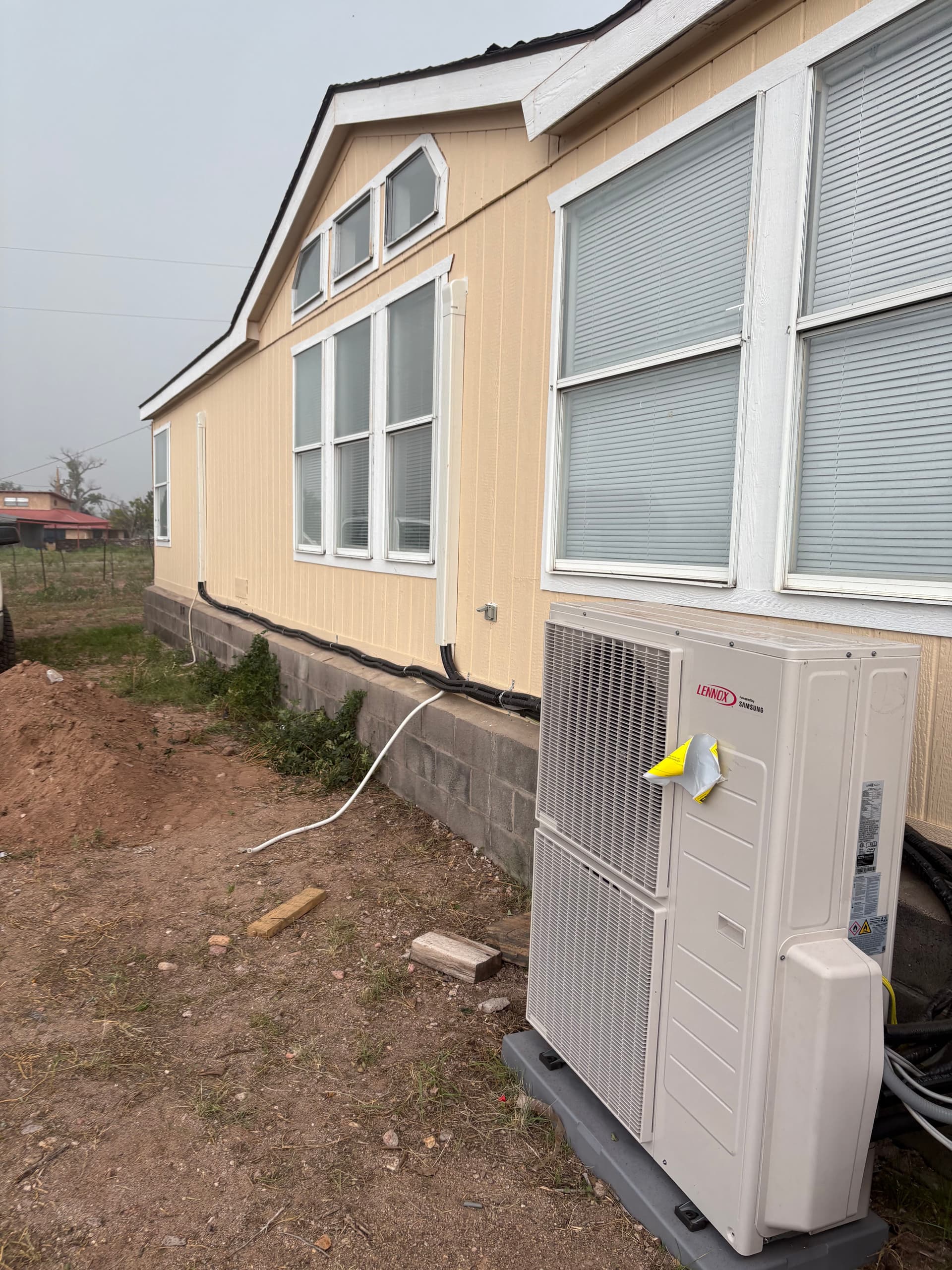 Gallery photos for Lennox 4-Zone Ductless Mini-Split Install on a Home with Hot and Cold Spots: Image #1