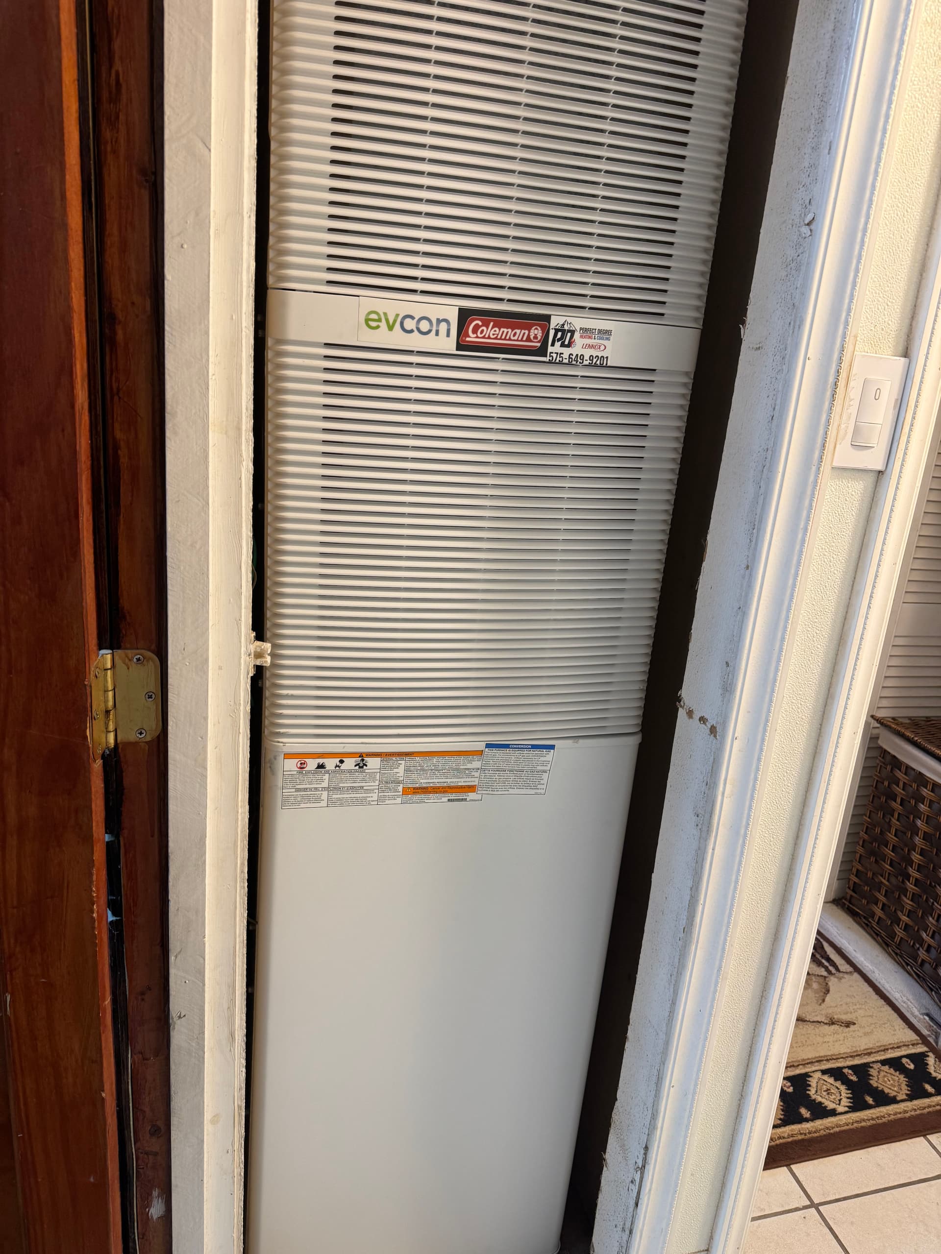 Gallery photos for Lennox 4-Ton Split System Install on a Mobile Home: Image #2