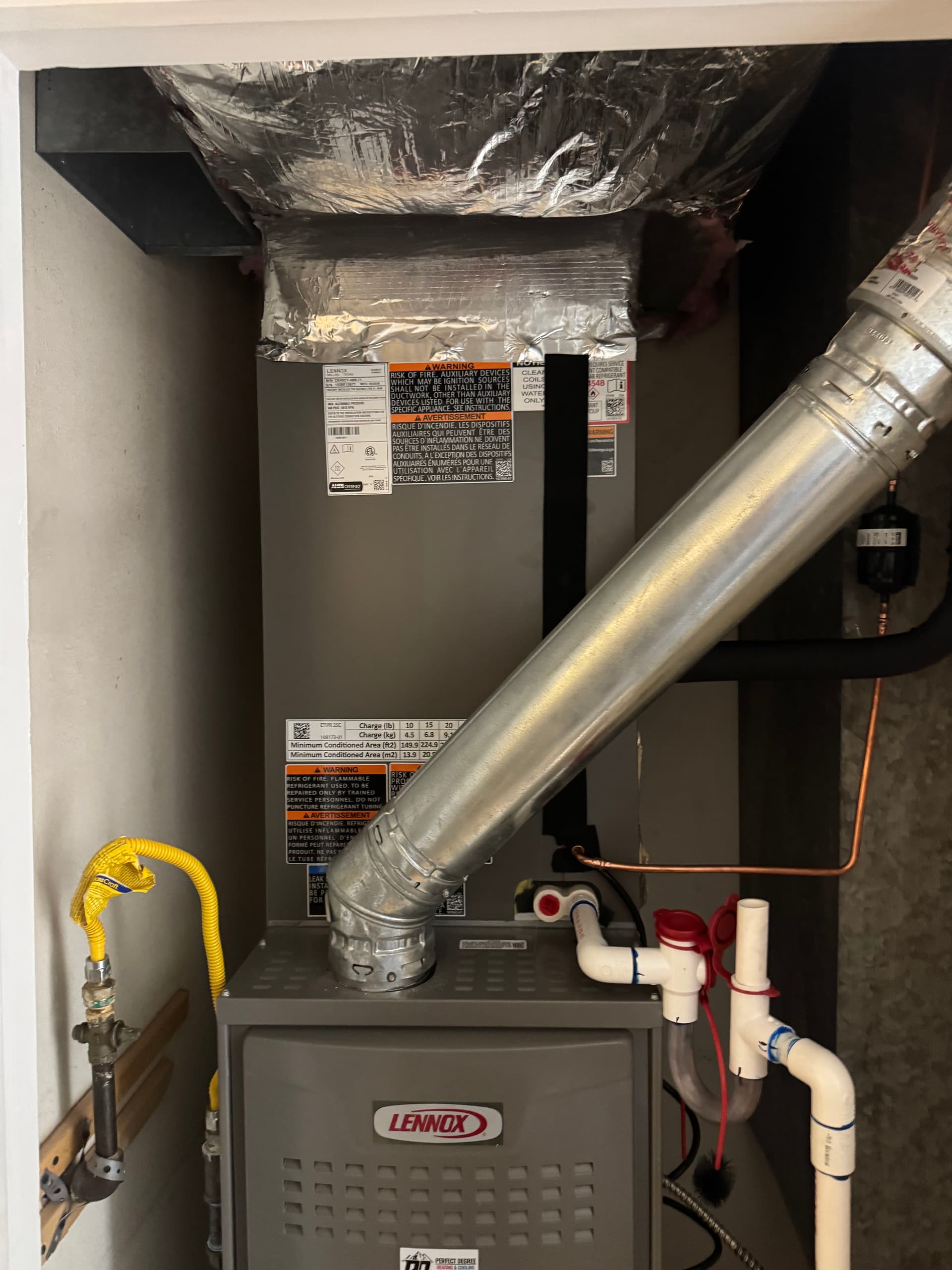 Gallery photos for Lennox 4-Ton Split System Replacement Done Right: Image #3