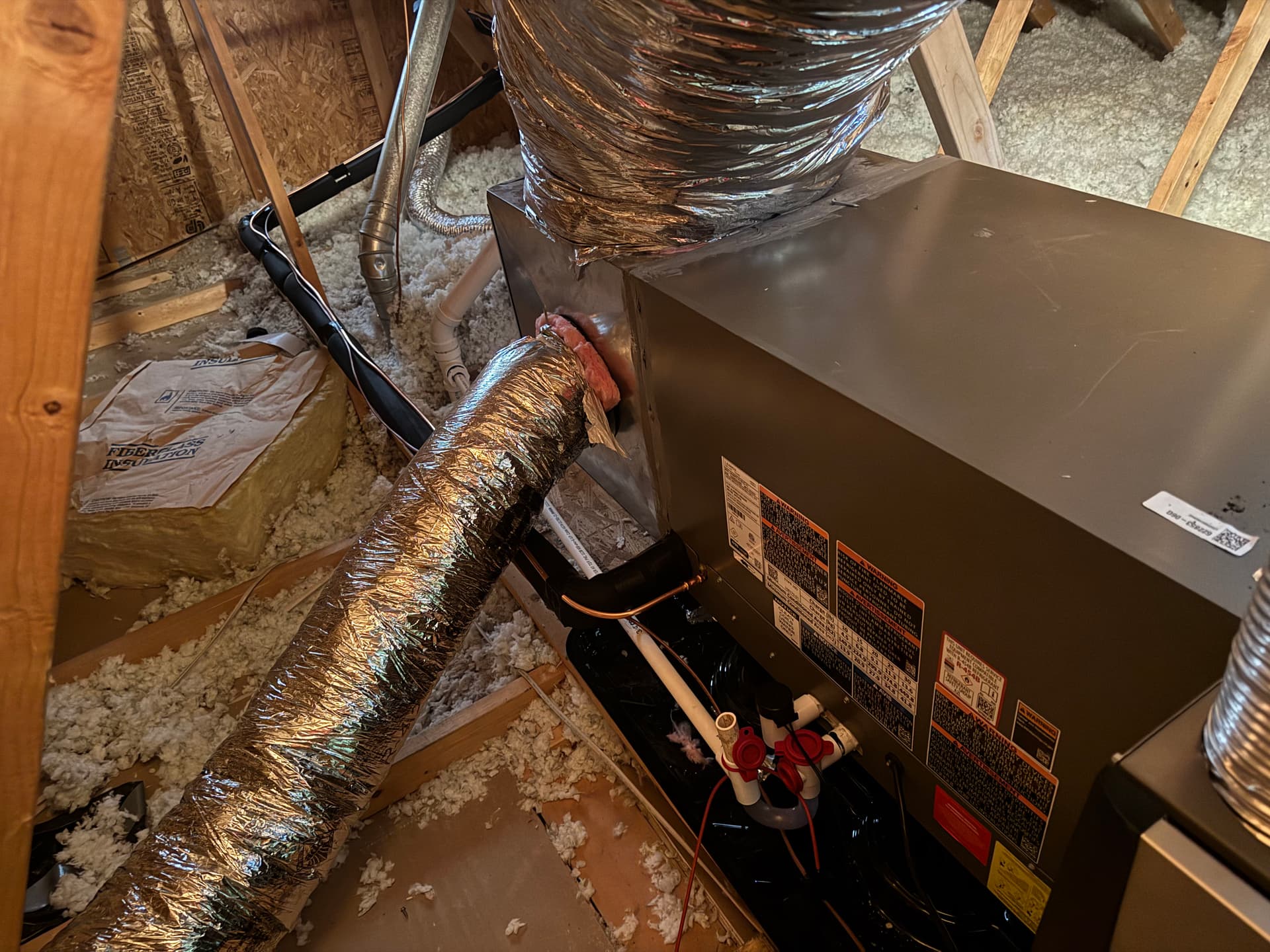 Gallery photos for Lennox 25 SEER 4-Ton Conversion Install Done Right: Image #2