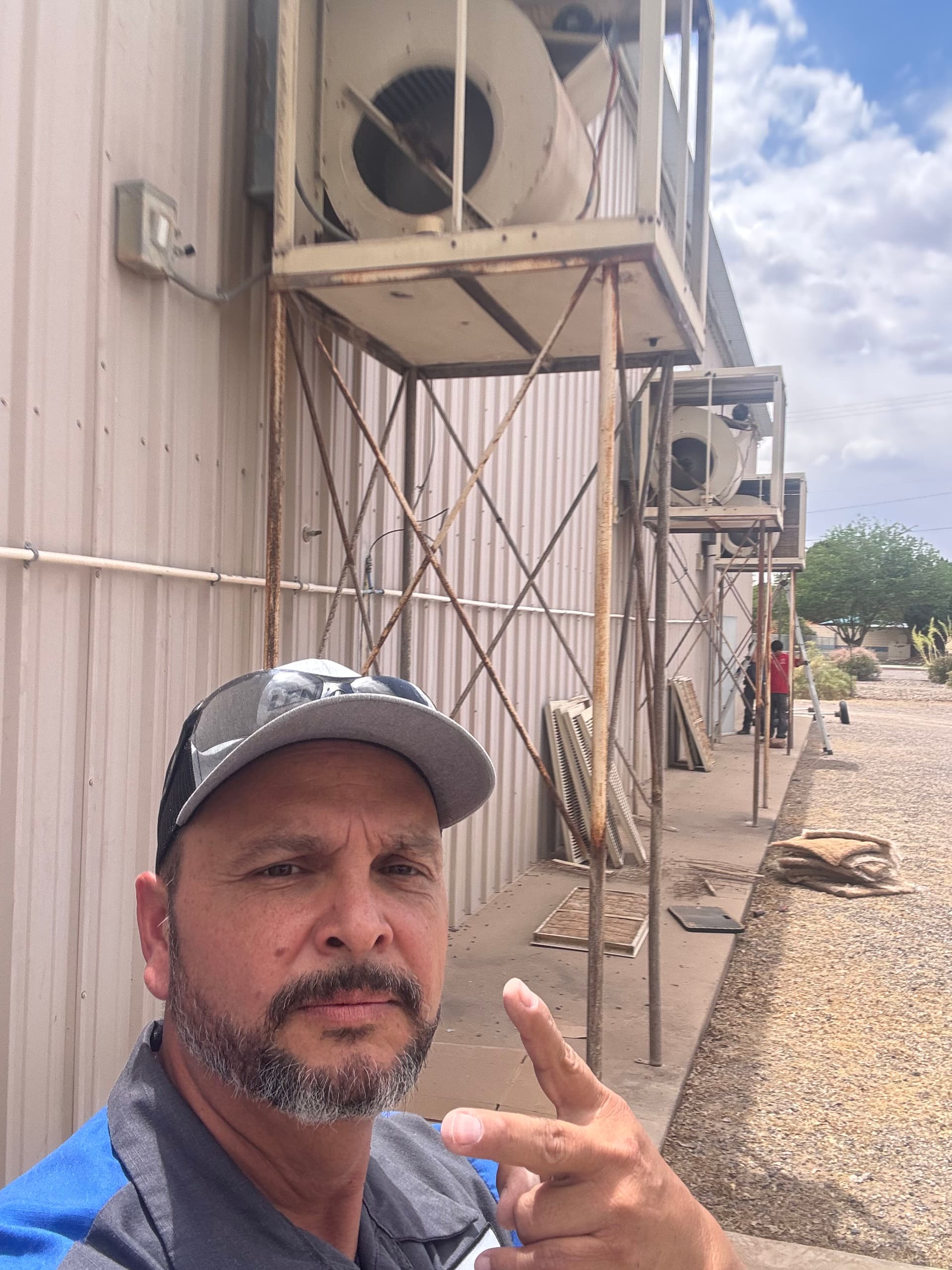 Gallery photos for Large Commercial Evaporative Cooler Service in the Southwest: Image #1