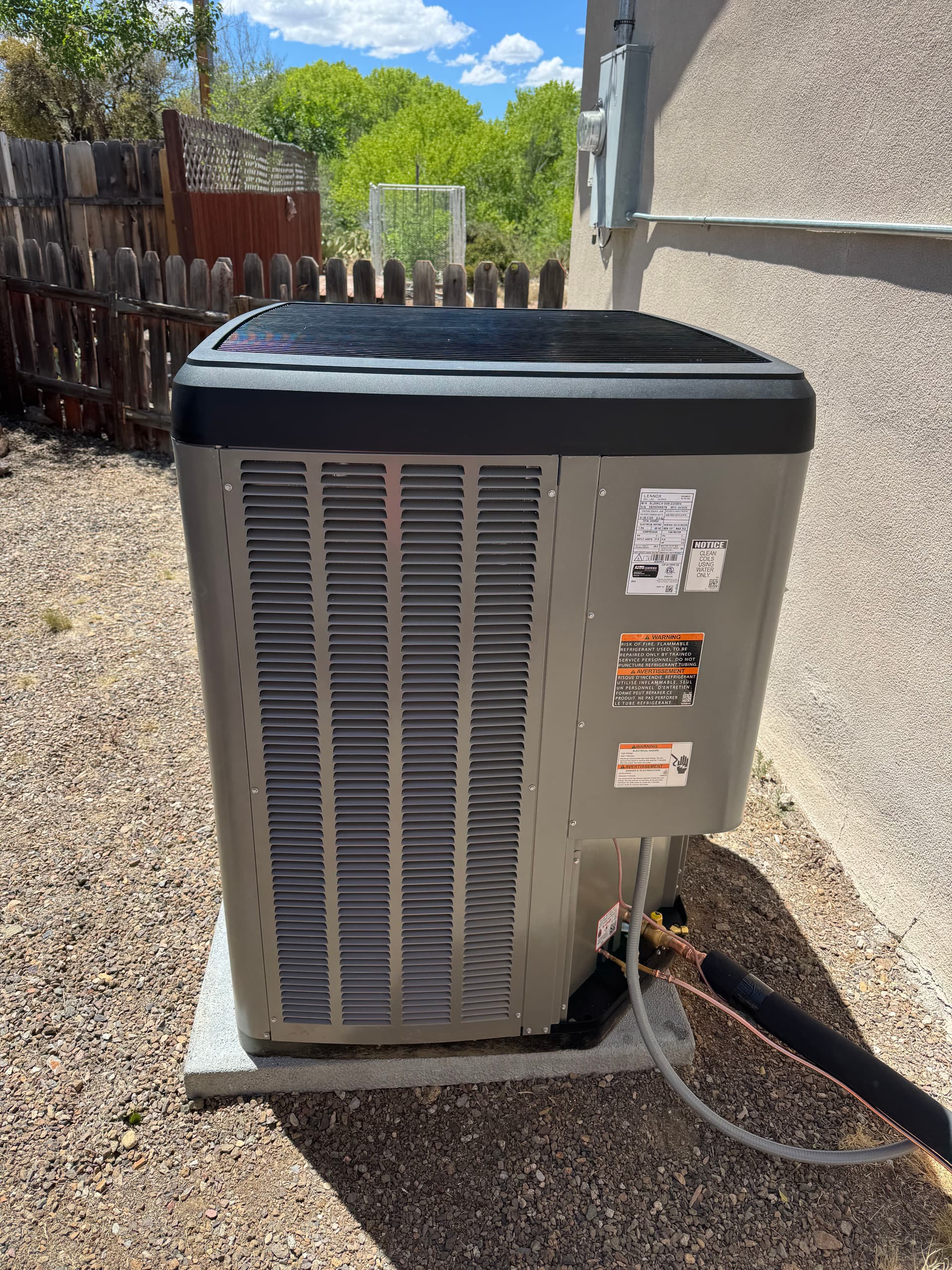 Gallery photos for Lennox 25 SEER 4-Ton Conversion Install Done Right: Image #1