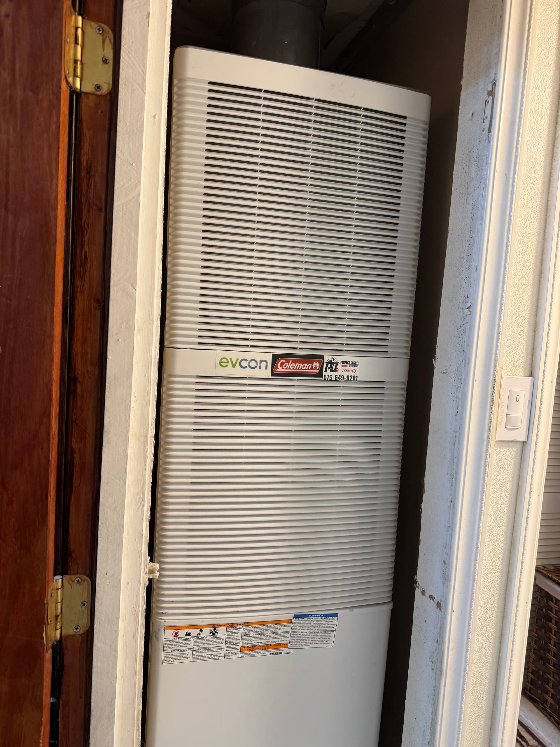 Gallery photos for Lennox 4-Ton Split System Install on a Mobile Home: Image #1