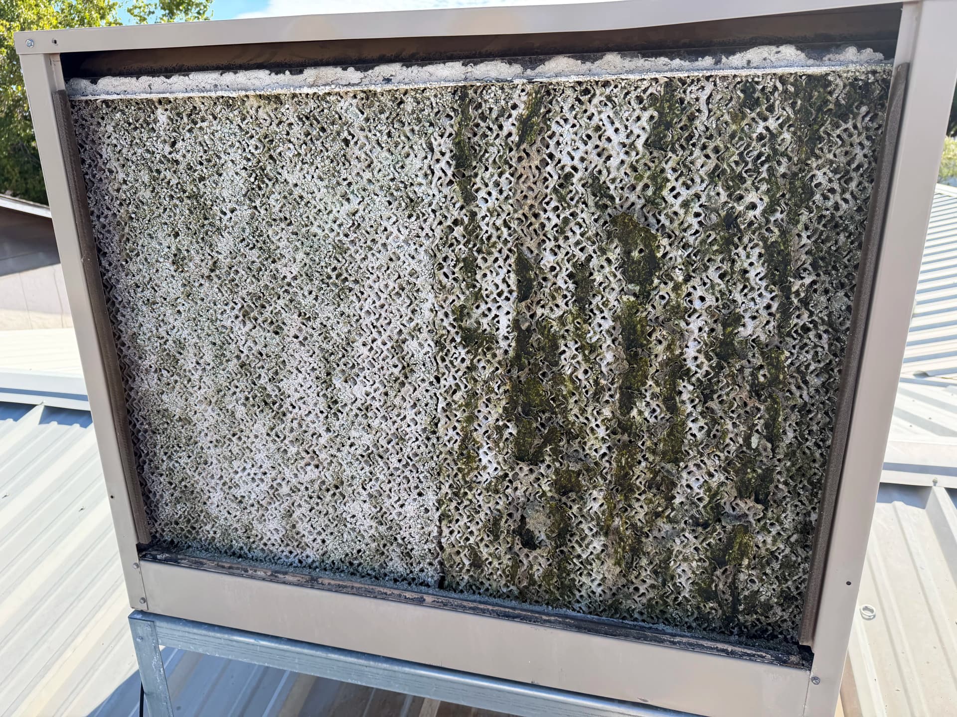 Gallery photos for Swamp Cooler Pad Replacement Done Right: Image #2